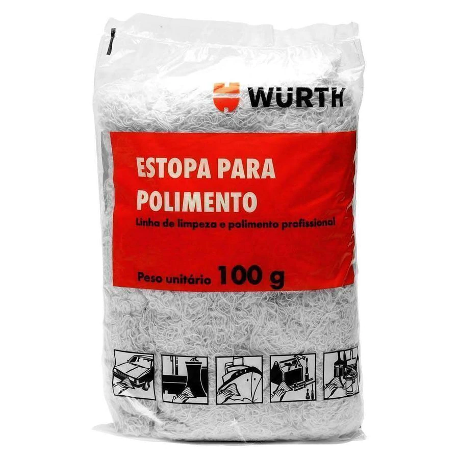 Estopa P/ polimento Wurth - 0890050