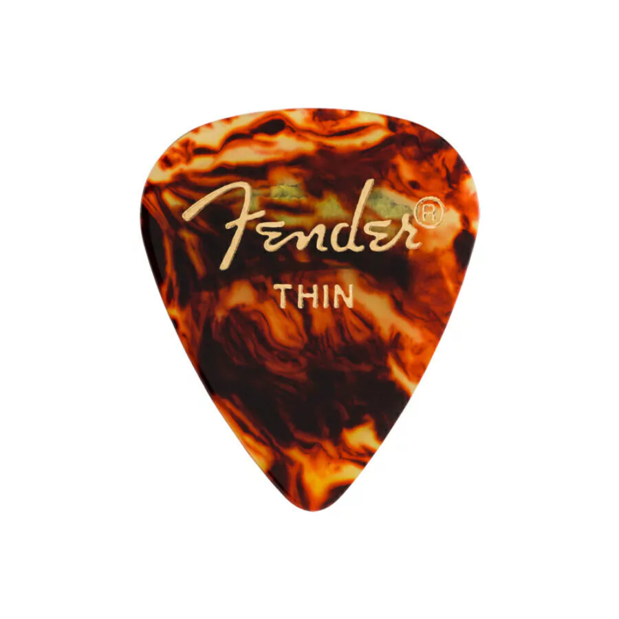 Palheta Fender Celulóide Thin Shape Classic - 353