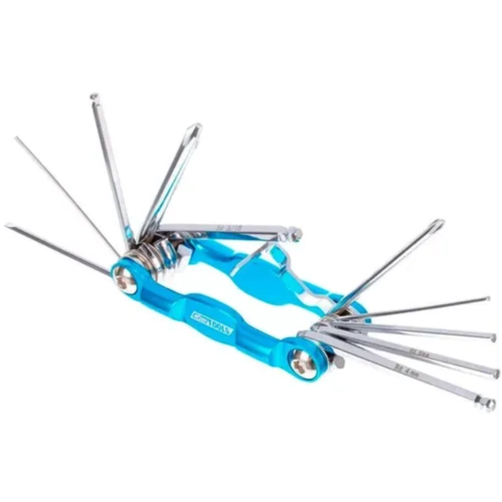 Kit Ferramentas Canivete Cruztools Groovetech GTMLT1