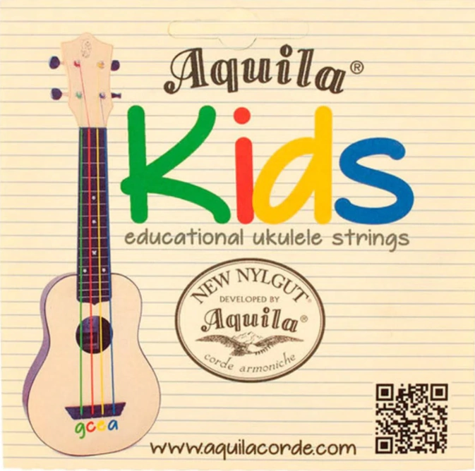 Encordoamento Ukulele Áquila Kids Colorido - 138u