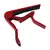 Capotraste Alumínio violão/guitarra Vermelho - MC-5001