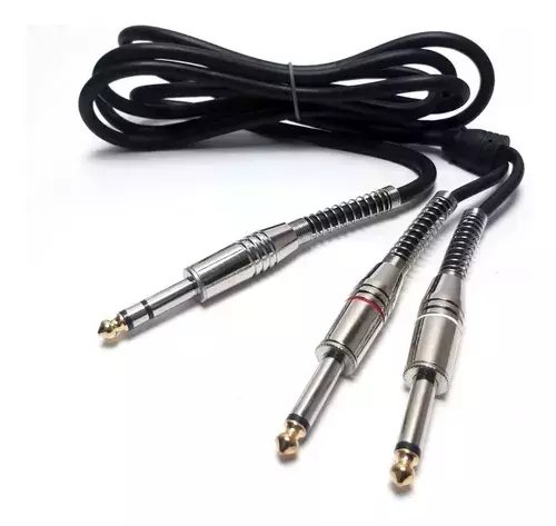 Cabo MXT 2 P10 Mono / P10 Estéreo (1.8m) Dourado 24k - 00632
