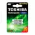 Pilha Recarregável AAA Toshiba TNH-03GAE C/2 - comprar online