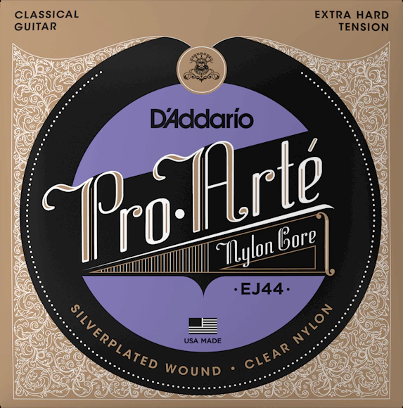 Encordoamento Violão Nylon D'Addario Pro Arté Extra Hard Tension EJ44 - 012298