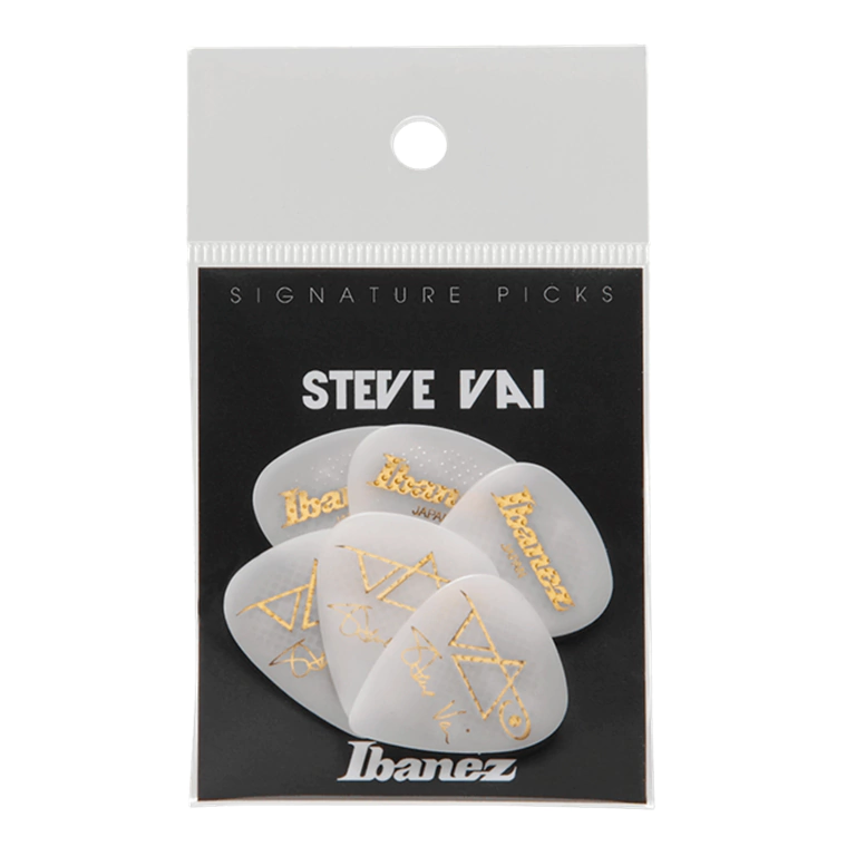 Kit 6 Palhetas Steve Vai Ibanez 1,00mm - B1000SVR-WH