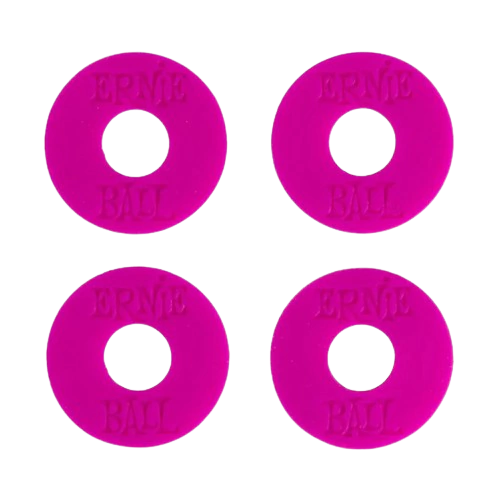 Strap Blocks Ernie Ball Roxo trava de borracha C/4 P05618 - 16481