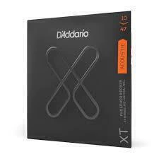 Encordoamento Violão Aço D'Addario XT Bronze 10/47 - XTABR1047