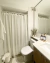 Cortina de Baño Gasa Con Tiritas