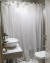 Cortina de Baño Gasa Con Tiritas - Bed House