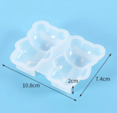 Molde silicona 2 osos parados - comprar online