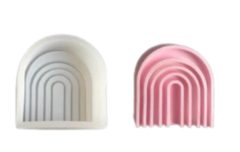 MOLDE SILICONA 5 ARCOS ARCOIRIS VELA - comprar online