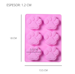 Plancha 6 maxi huellas - comprar online
