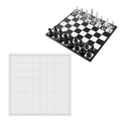 Molde silicona tablero de ajedrez / damas 31 x 31CM en internet