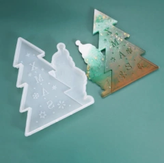 MOLDE SILICONA ARBOL XMAS PAPA NOEL en internet