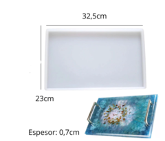 Molde bandeja gigante con puntas redondeadas - comprar online