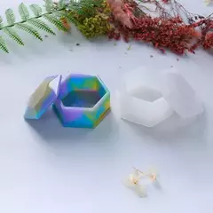 Molde caja hexagonal - comprar online
