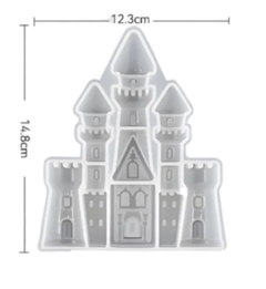 Molde silicona castillo disney - comprar online
