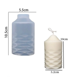 Molde silicona vela con ondas - comprar online