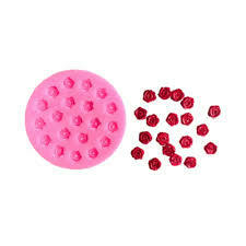 MOLDE SILICONA 20 MINI ROSITAS ROSAS