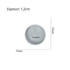 MOLDE PORTA SAHUMERIO / INCIENSO CIRCULAR CON LINEAS - comprar online