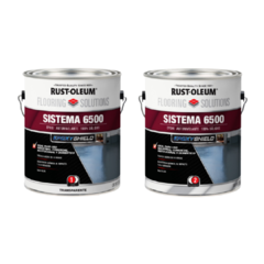6500 Kit Resina Epoxi Transparente x 3,78lts.