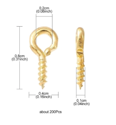 PITONES DORADOS X 200U - comprar online