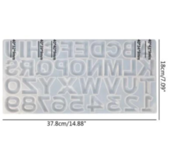 Kit resina completo letras Max - comprar online