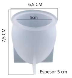 MOLDE SILICONA HUEVO 3D VELA DECO 7,5 X 6,5CM en internet