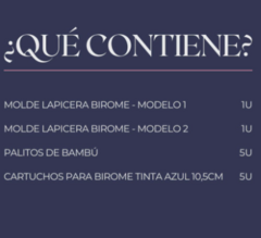 Promo kit completo arma tu lapicera birome - comprar online