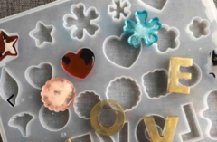 Molde plancha formas y love - comprar online