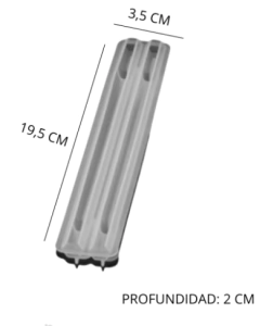 Molde set manijas para bandejas y cajones - max - comprar online