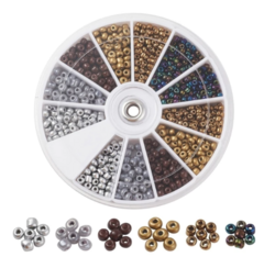 KIT CIRCULAR MOSTACILLAS 12 CAVIDADES 6 COLORES - comprar online