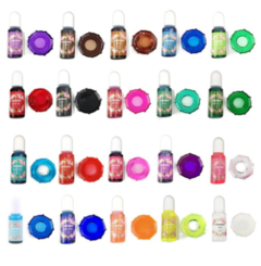 Set pigmentos liquidos semitransparentes para resina x 10ml x 26u