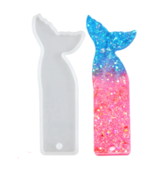 MOLDE SILICONA SEÑALADOR COLA DE SIRENA MINI