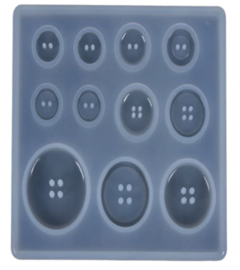 Molde plancha set botones