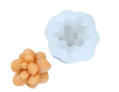MOLDE SILICONA SUCULENTA MEDIANA - MODELO C