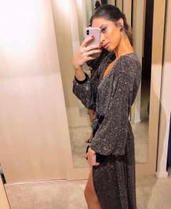 Robê Lurex Holográfico - comprar online