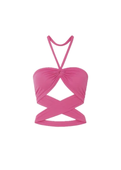 Cropped Silvia na internet