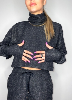 Conjunto Comfy Tricô Lurex