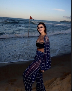 Conjunto Summer Quadriculado na internet