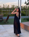 Vestido Frente Única