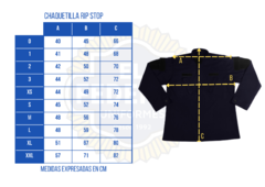 Chaquetilla Táctica Policial en internet