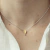 Colar Ella oval mini com ouro e diamante - buy online