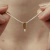 Colar Ella oval mini com ouro e diamante - online store