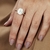 Pétalas ring with diamond - buy online