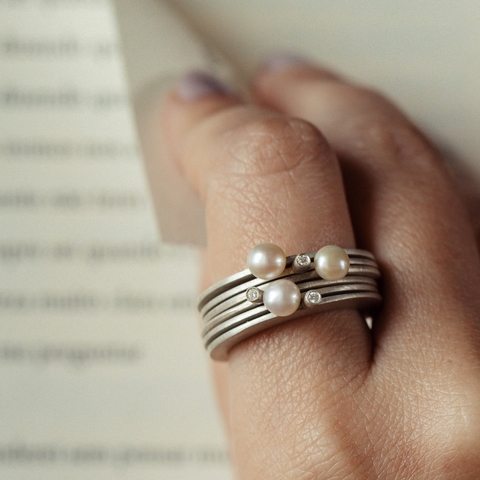 Leve ring + Dia ring