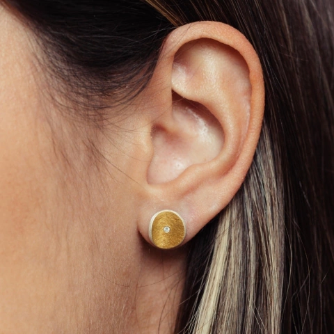 Mini Sole earrings 10mm