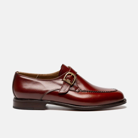Zapato con Hebilla Marron (102007)