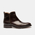 Bota Cosida Doble Cierre Chocolate (102114)