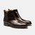 Bota Cosida Doble Cierre Chocolate (102114) - comprar online